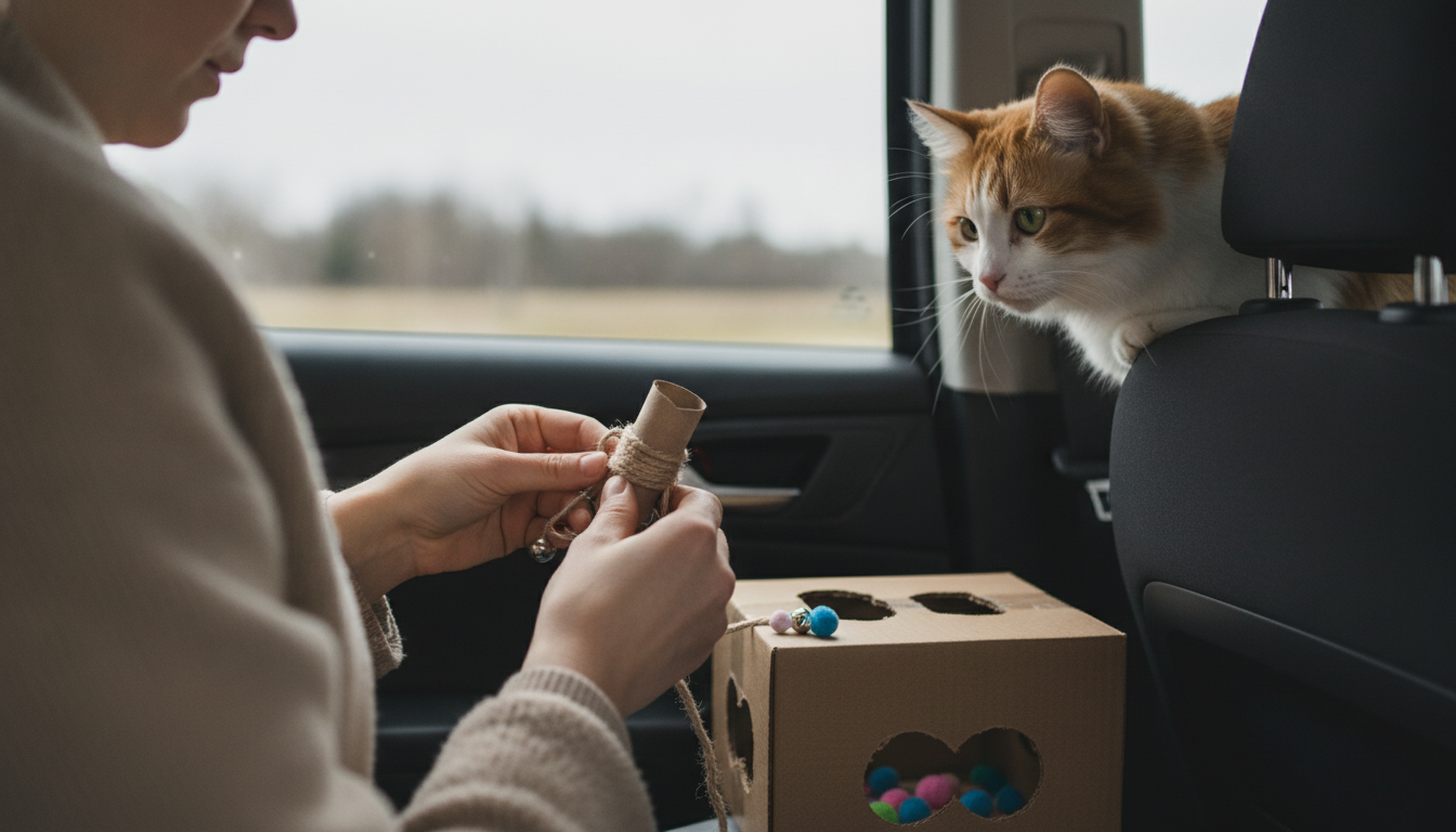 DIY Cat Enrichment: 5 Easy Homemade Activities